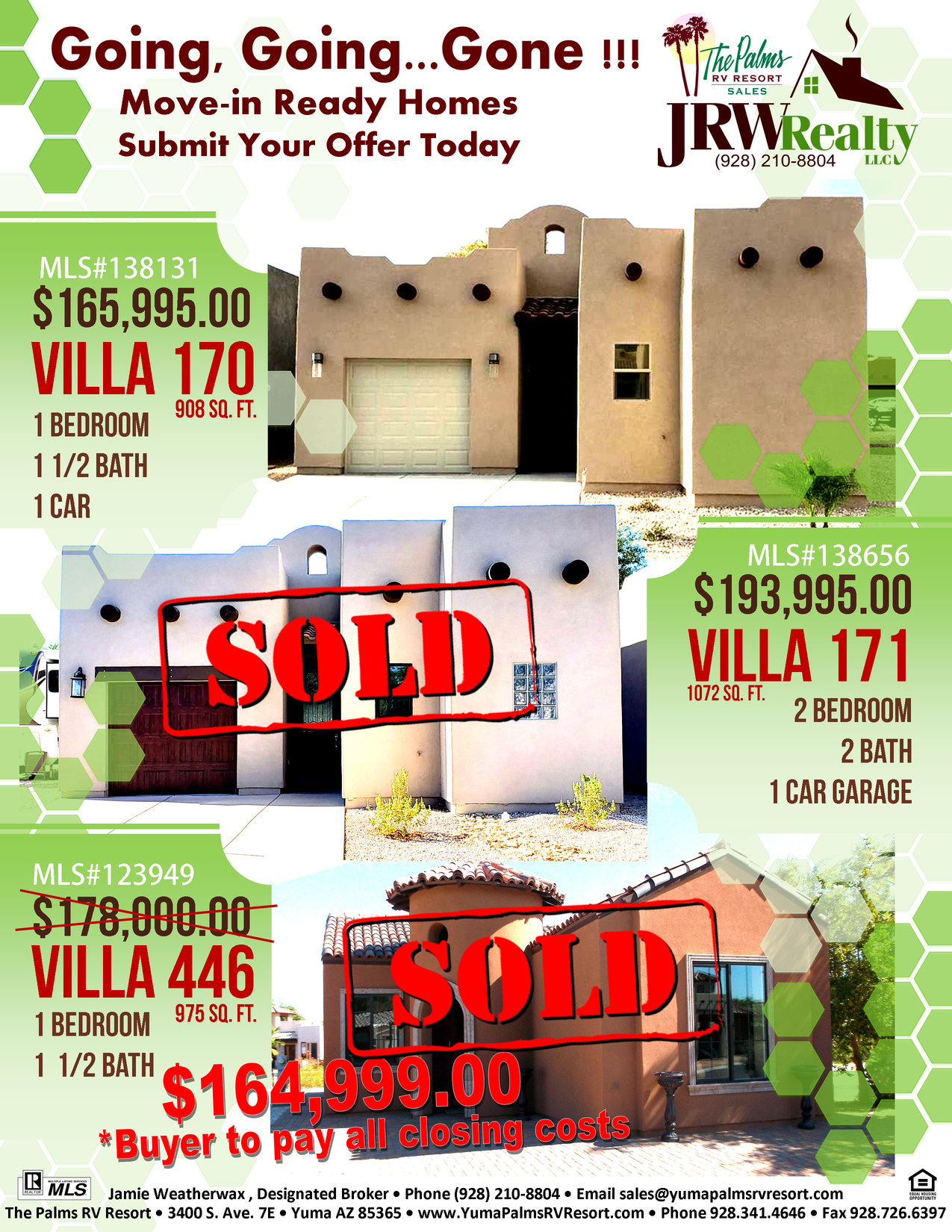 The Palms RV Resort » Yuma, Arizona