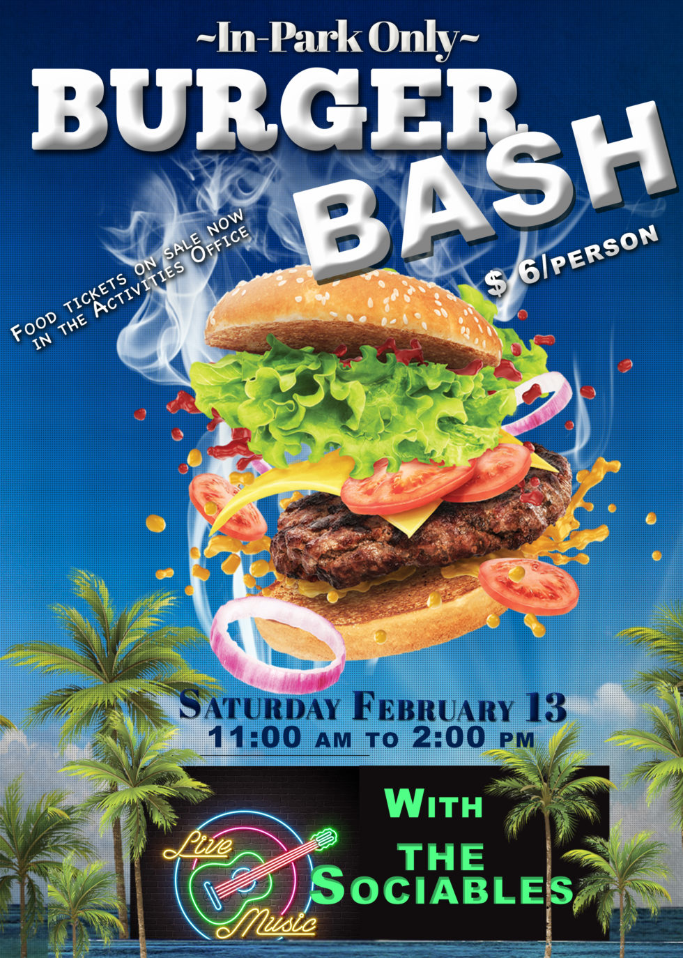 Burger Bash » The Palms RV Resort